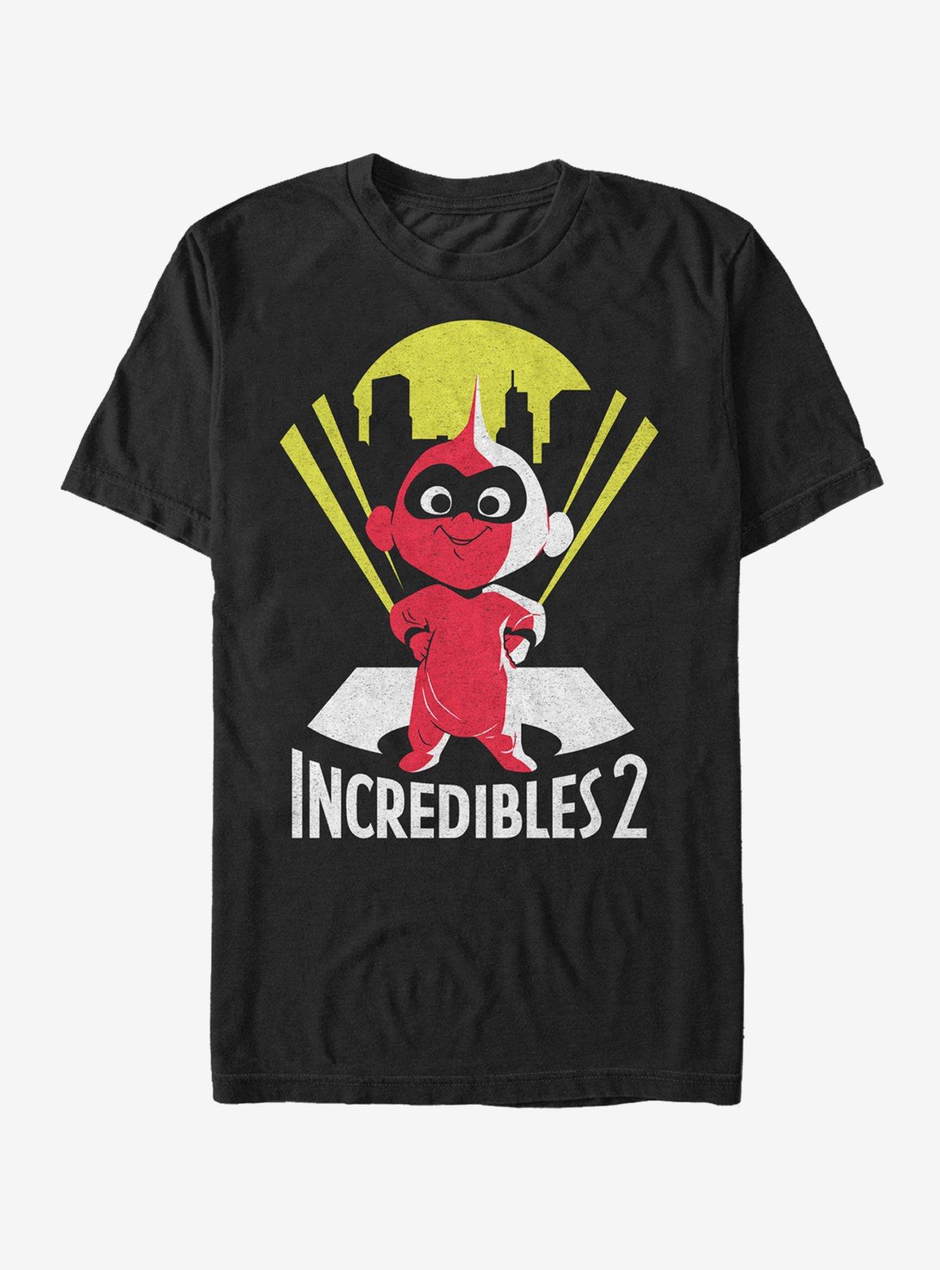 Disney Pixar Incredibles 2 Jack-Jack Pose T-Shirt, BLACK, hi-res