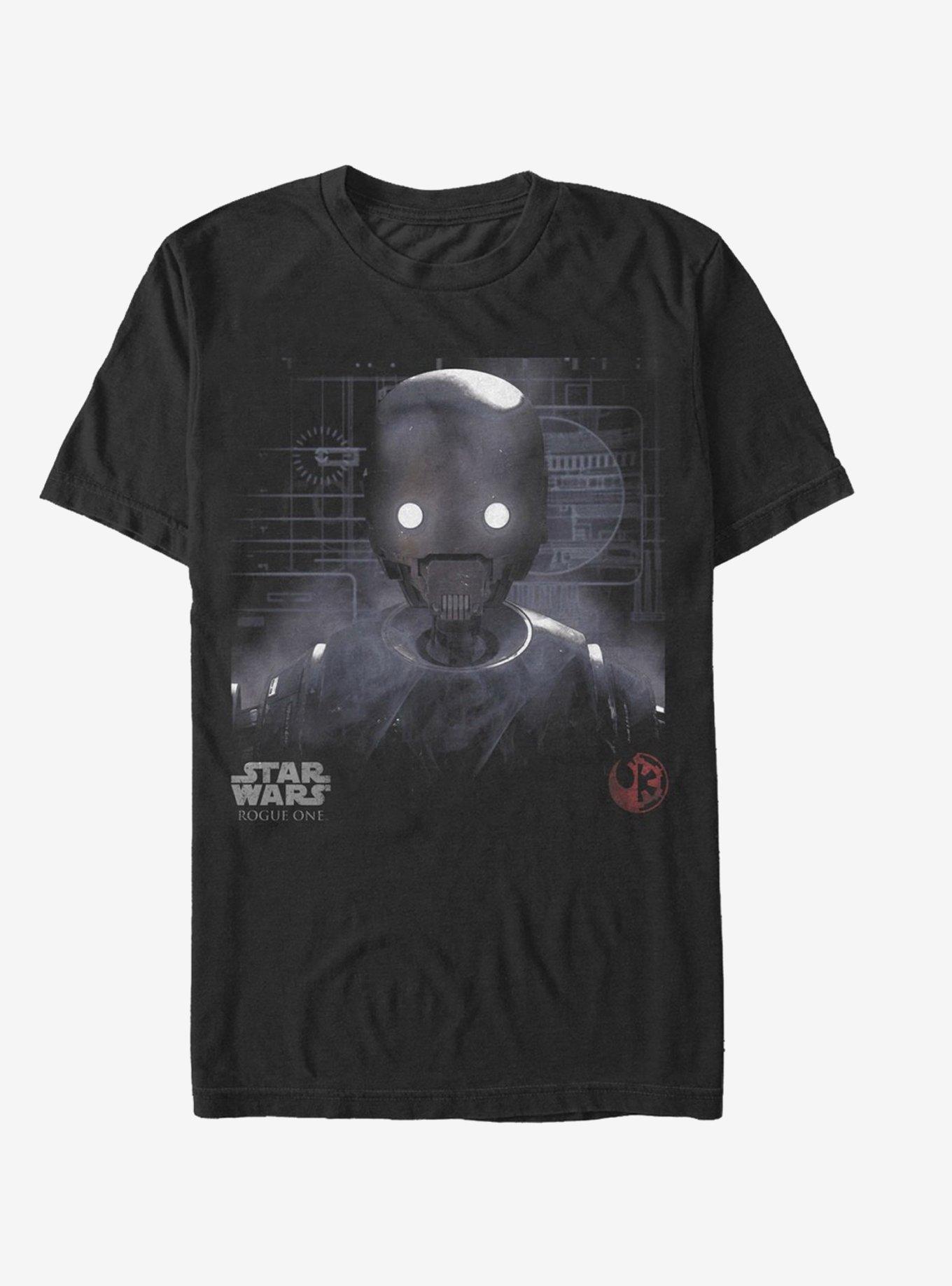 Star Wars K-2SO Rebel T-Shirt, BLACK, hi-res