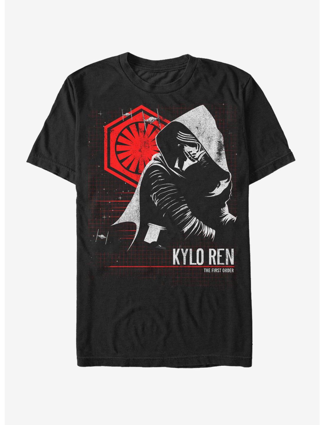 Star Wars Kylo Ren First Order TIE Fighters T-Shirt, BLACK, hi-res