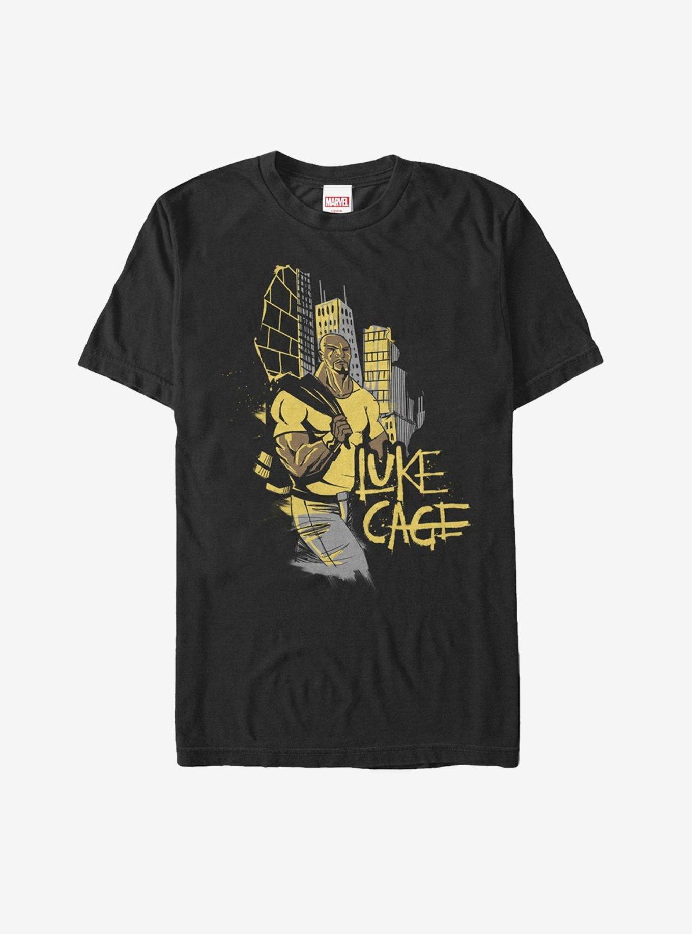 Marvel Luke Cage Brick T-Shirt, BLACK, hi-res