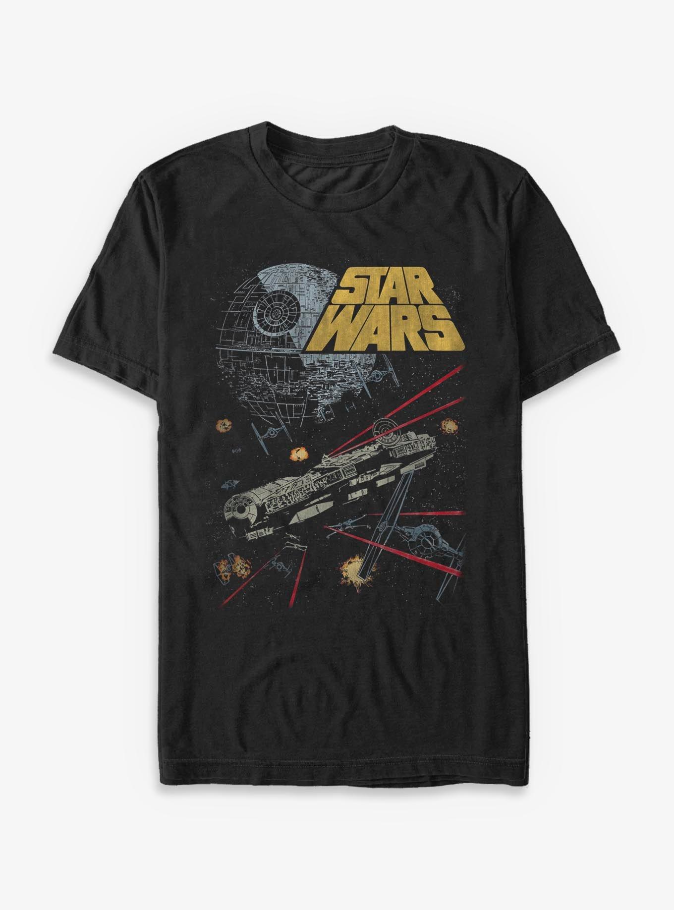 Book Nook Star Wars Millennium Falcon - Décoration Imprimée En 3D, Scène De Bataille Spatiale