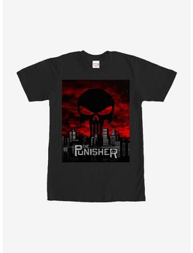 Plus Size Marvel The Punisher Skyline T-Shirt, , hi-res