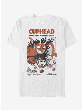 Cuphead Retro Deal With The Devil Poster T-Shirt, , hi-res