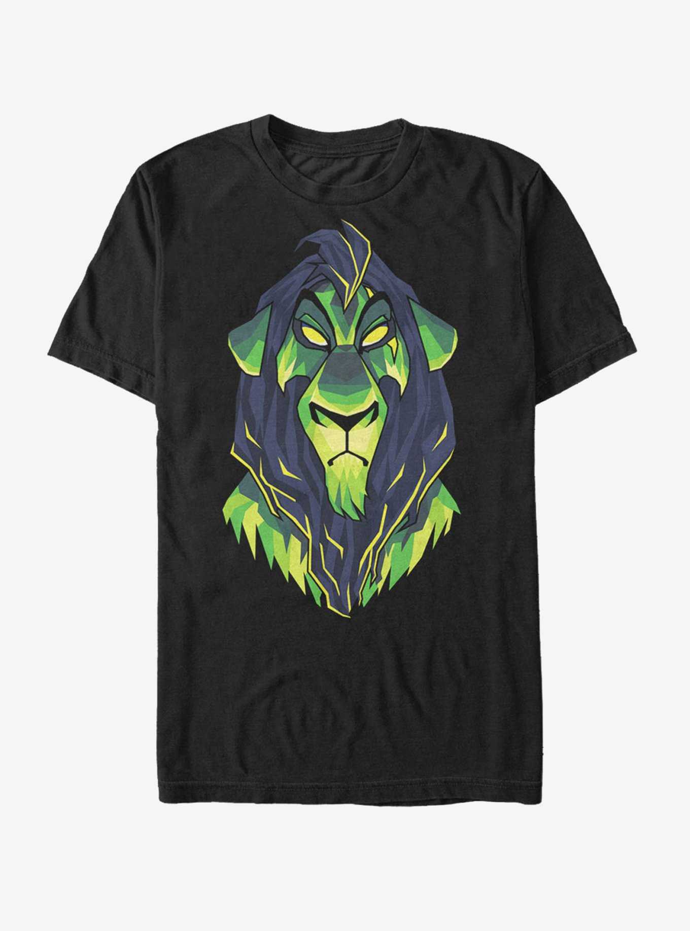Lion King Scary Geometric Scar T-Shirt, , hi-res