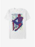 Marvel Spider-Man Homecoming Artistic Print T-Shirt, WHITE, hi-res