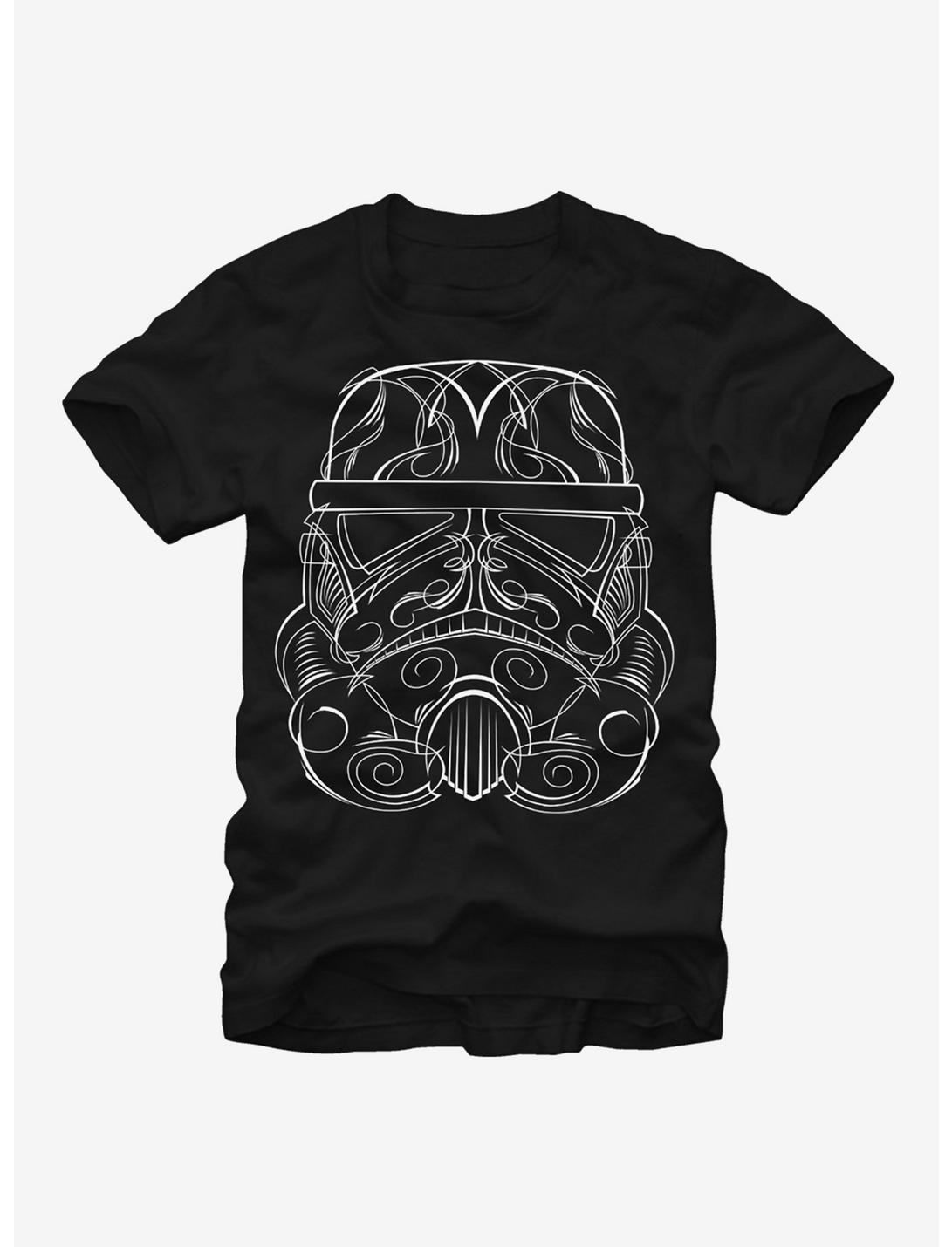 Star Wars Stormtrooper Sketch T-Shirt, BLACK, hi-res