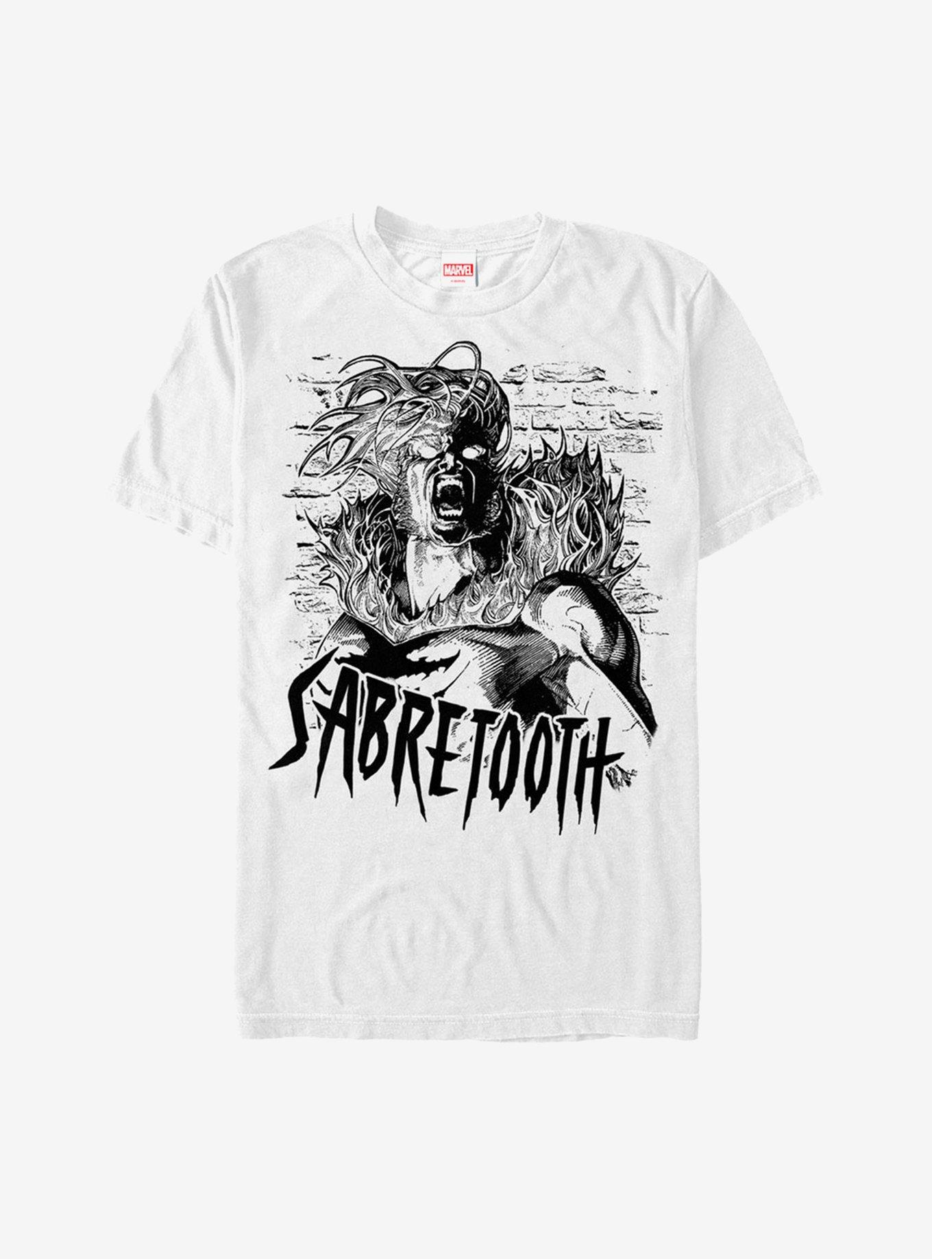 Marvel X-Men Sabretooth Howl T-Shirt