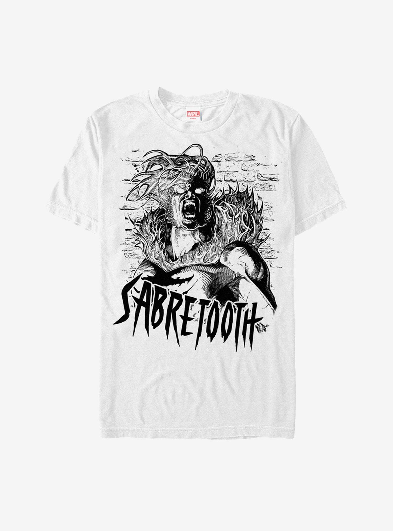 Marvel X-Men Sabretooth Howl T-Shirt, , hi-res