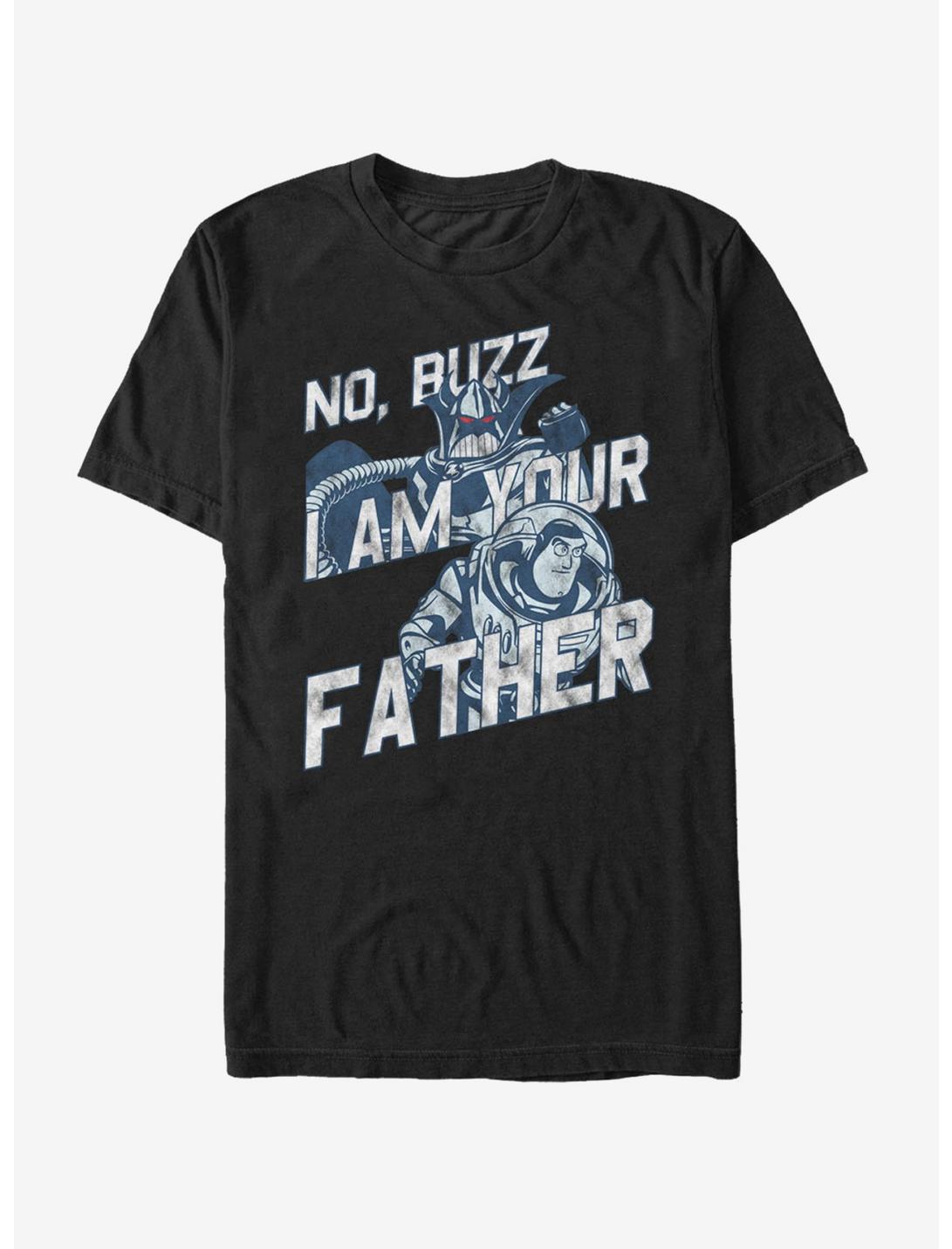Toy Story Zurg Buzz I am Your Father T-Shirt, BLACK, hi-res