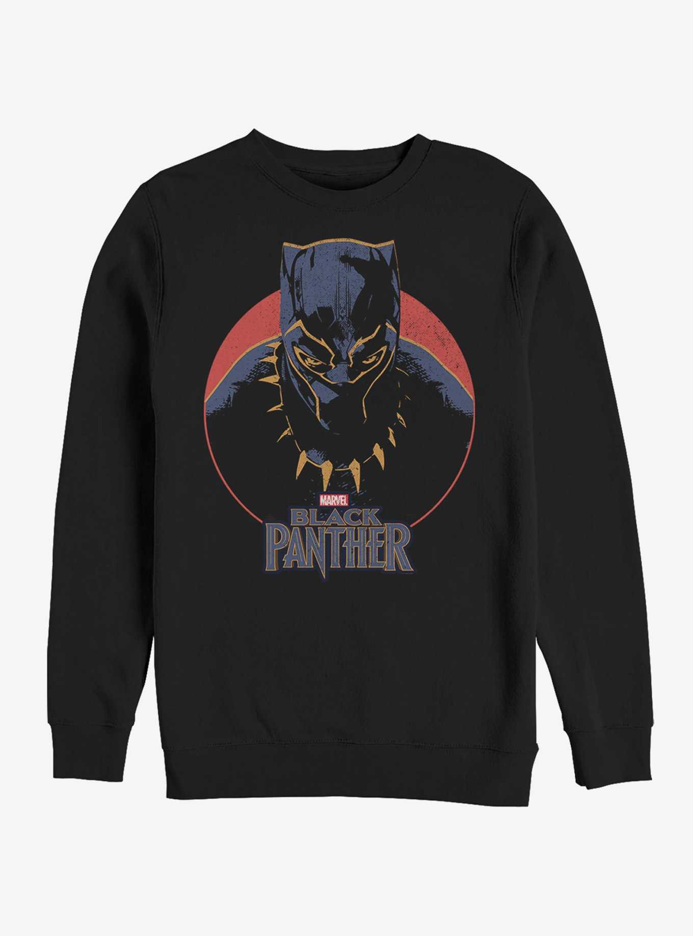 Marvel Black Panther 2018 Retro Circle Sweatshirt, , hi-res