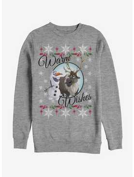Frozen Christmas Warm Wishes Girls Sweatshirt, , hi-res
