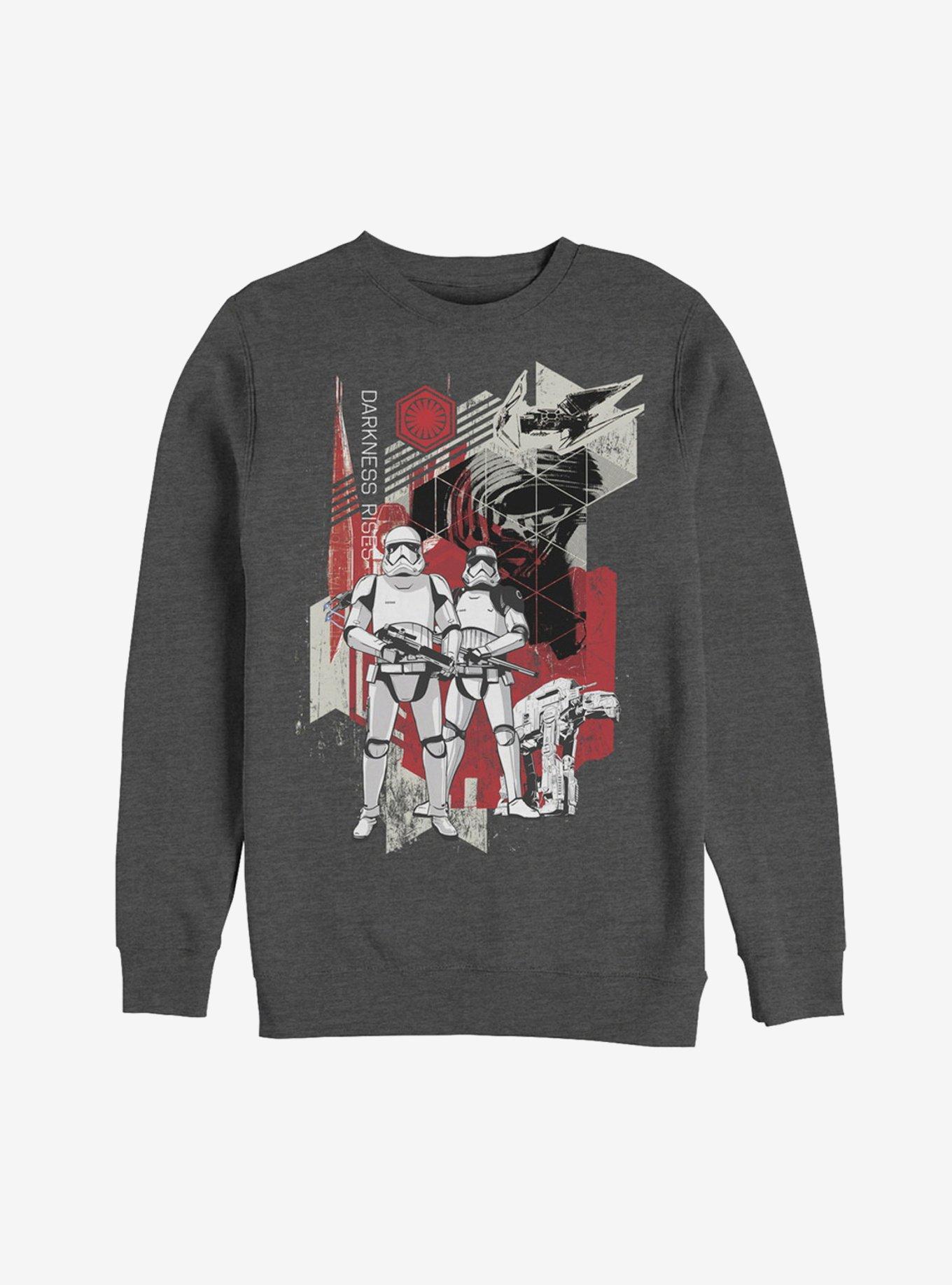 Star Wars Darkness Rises Sweatshirt, CHAR HTR, hi-res