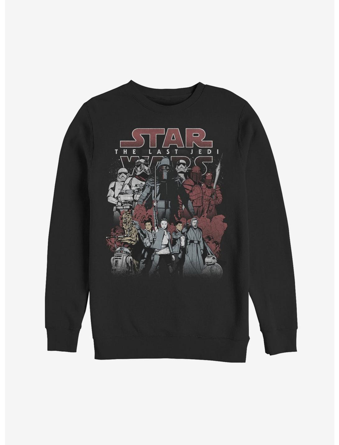 Star Wars Group Shot Sweatshirt, BLACK, hi-res