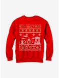 Star Wars Hoth Sweet Hoth Ugly Christmas Sweater Girls Sweatshirt, RED, hi-res