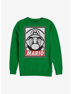 Nintendo Mario Close Up Sweatshirt, , hi-res