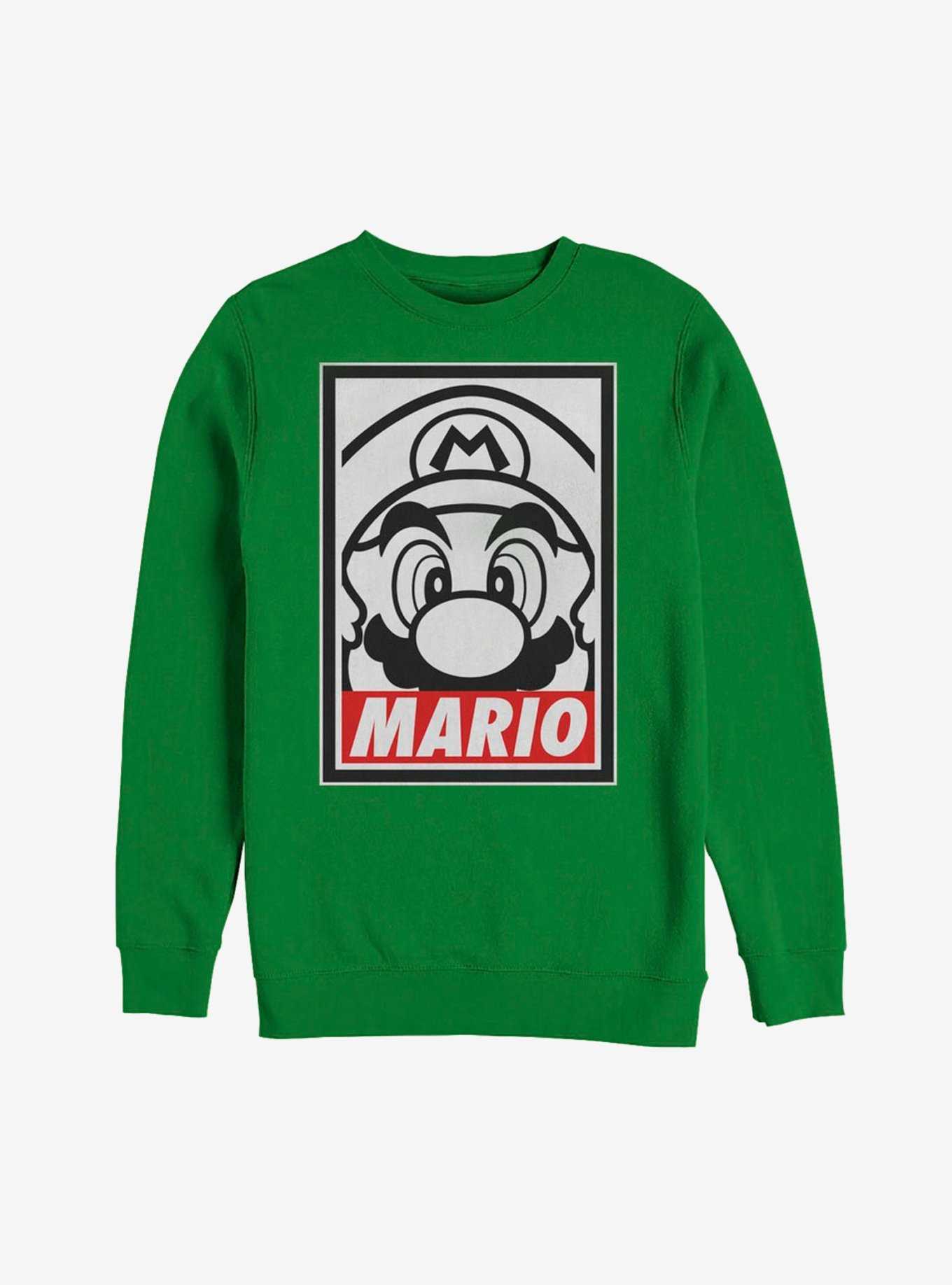 Nintendo Mario Close Up Sweatshirt, , hi-res