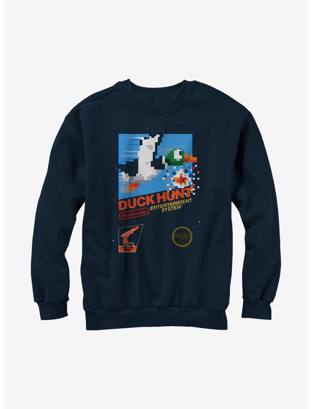 Nintendo NES Duck Hunt Sweatshirt, NAVY, hi-res