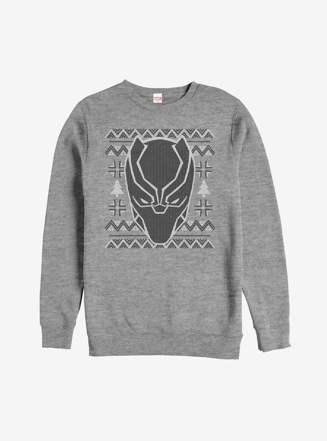 Ugly christmas shop sweater black panther