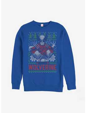 Marvel X-Men Wolverine Ugly Christmas Sweater Sweatshirt, , hi-res