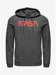 NASA Classic Logo Hoodie, CHAR HTR, hi-res