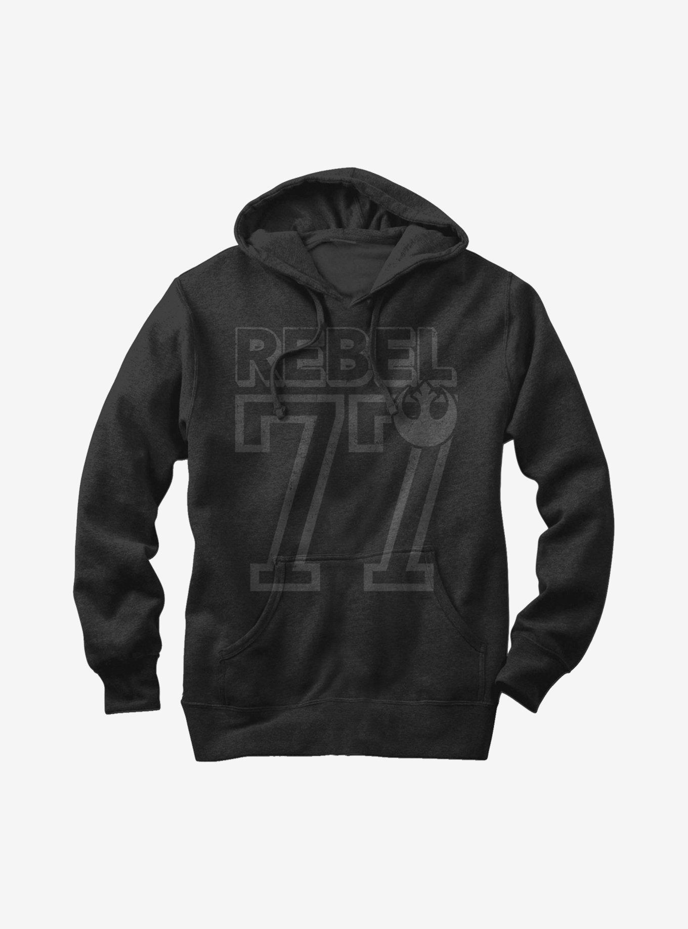 Star Wars Rebel 77 Hoodie, BLACK, hi-res