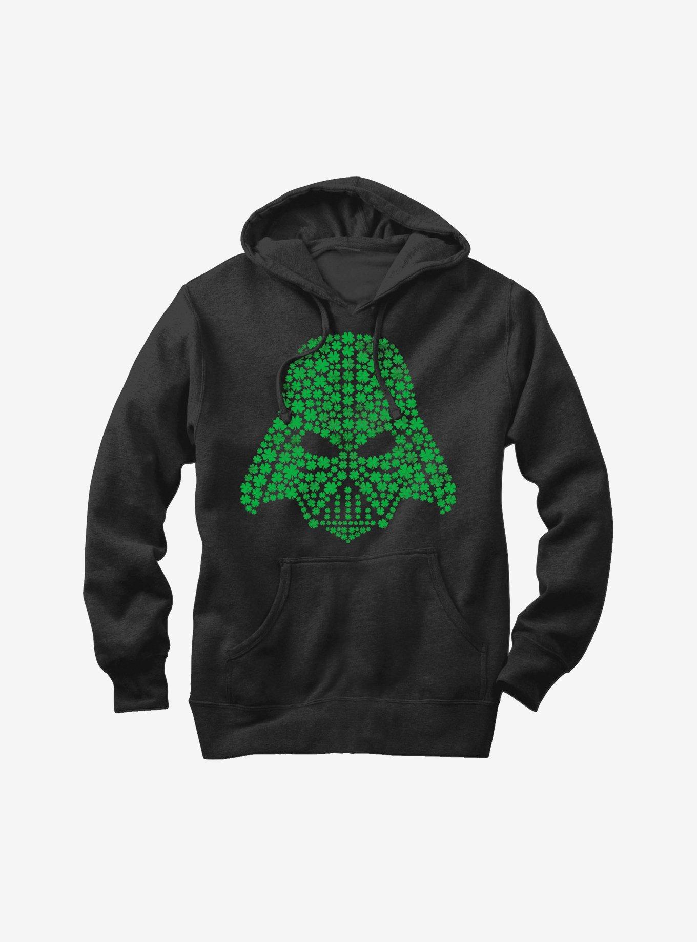 Star Wars Shamrock Darth Vader Hoodie, BLACK, hi-res