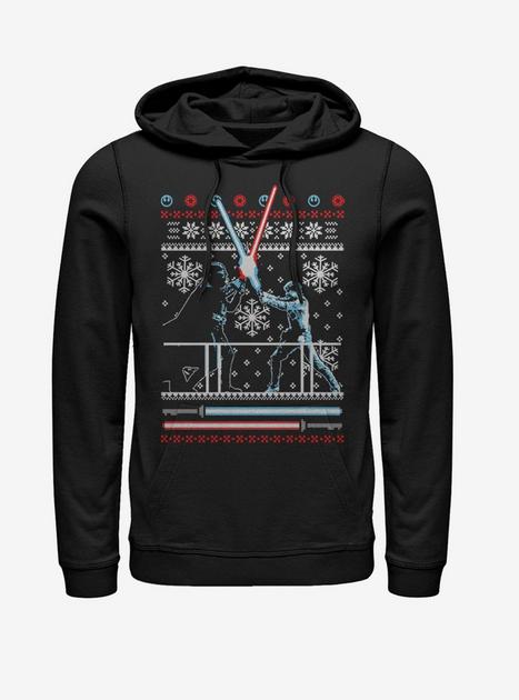 Star Wars Mens Christmas Hoody Star Wars Black Christmas Jumper