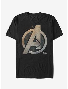 Marvel Avengers: Infinity War Metal Logo T-Shirt, , hi-res