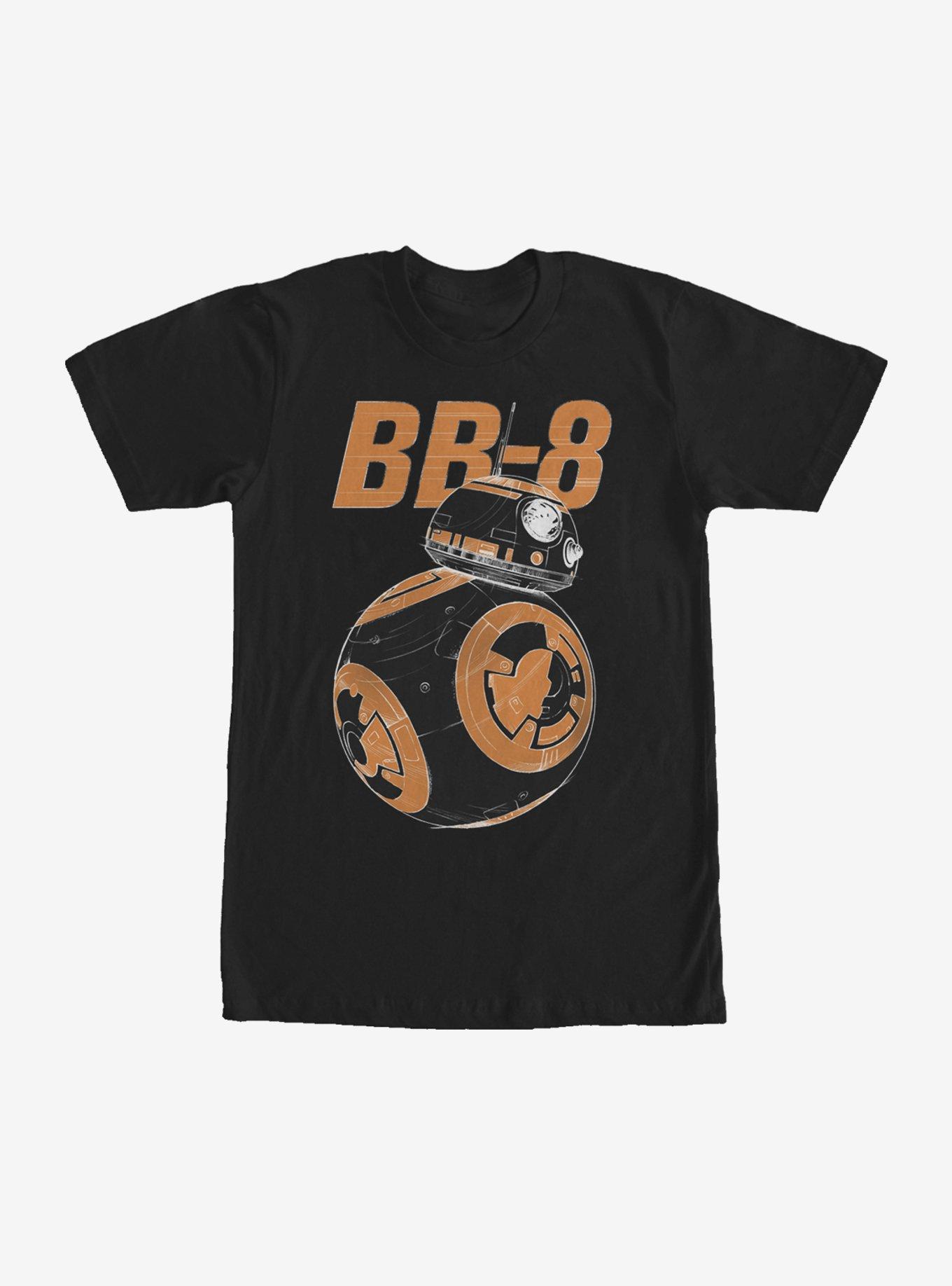 Star Wars BB-8 On the Move T-Shirt, BLACK, hi-res