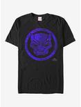 Plus Size Marvel Black Panther 2018 Ember Mask T-Shirt, BLACK, hi-res