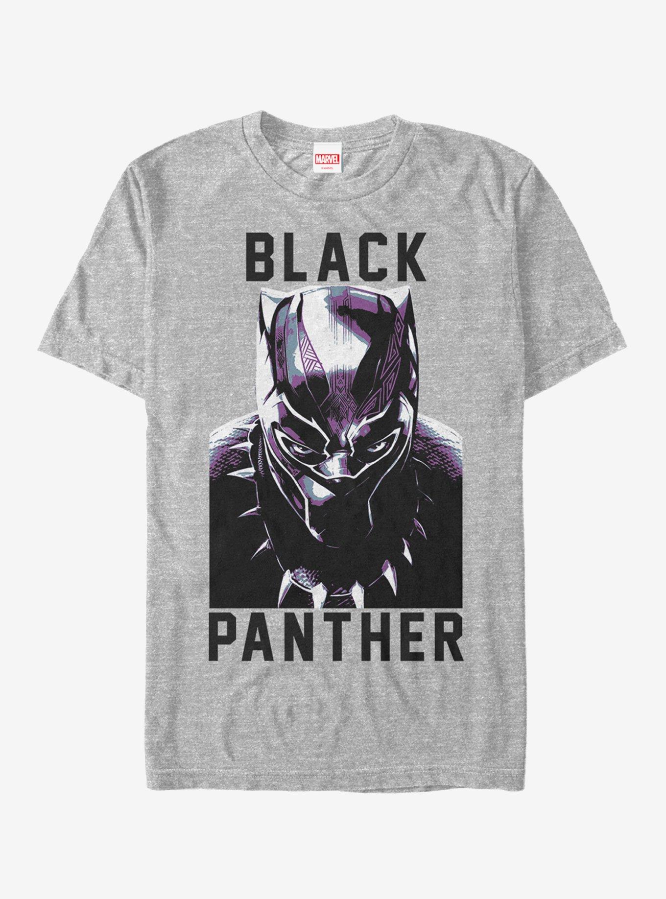 Marvel Black Panther 2018 Portrait T-Shirt, WHITE, hi-res