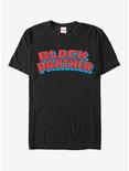 Marvel Black Panther Retro Logo T-Shirt, BLACK, hi-res