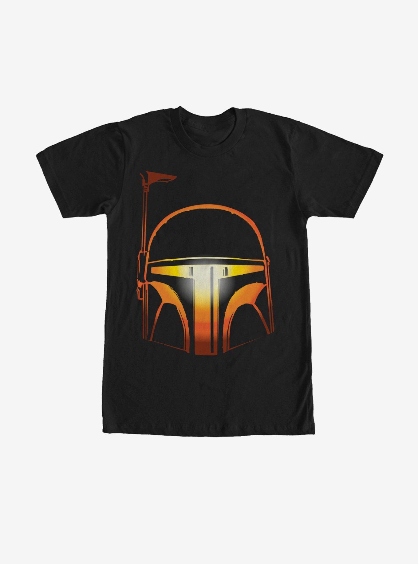 Star Wars Boba Fett Halloween Jack-O'-Lantern T-Shirt, BLACK, hi-res