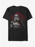 Star Wars Captain Phasma First Order Cape T-Shirt, BLACK, hi-res