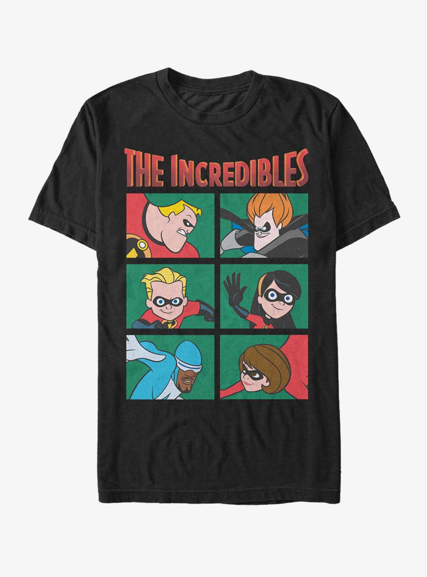 Disney Pixar The Incredibles Character Panels T-Shirt, , hi-res