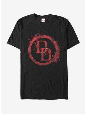 Marvel Daredevil Logo Splatter T-Shirt, , hi-res