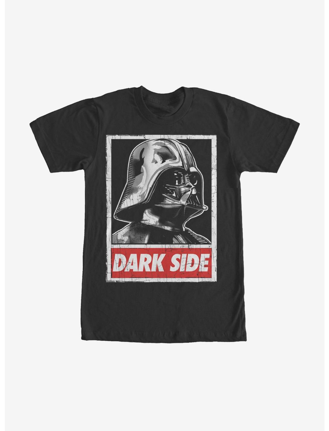 Star Wars Dark Side Poster T-Shirt, BLACK, hi-res