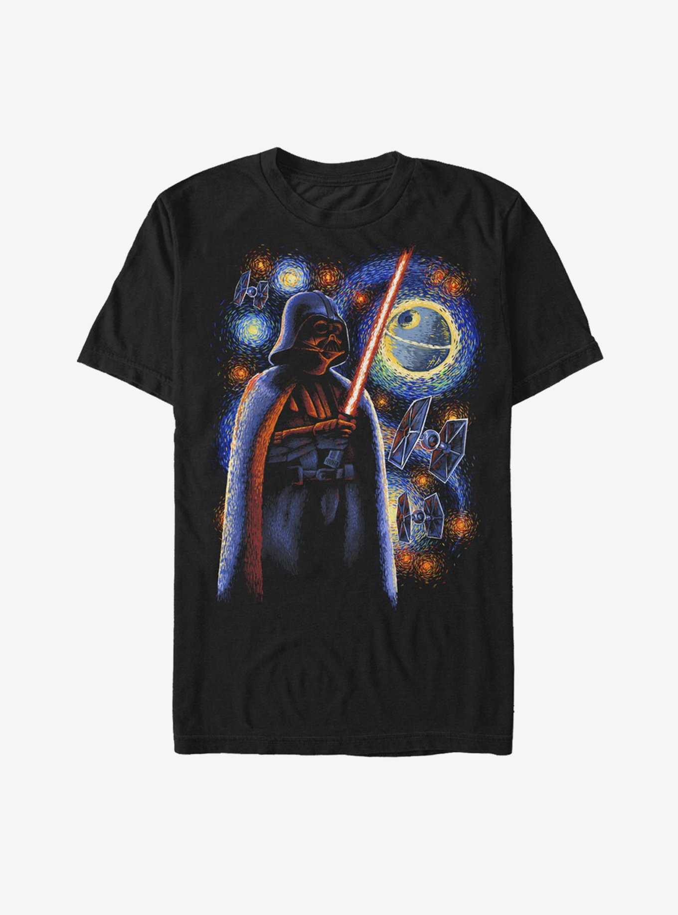 Star Wars Darth Vader Starry Night T-Shirt, , hi-res