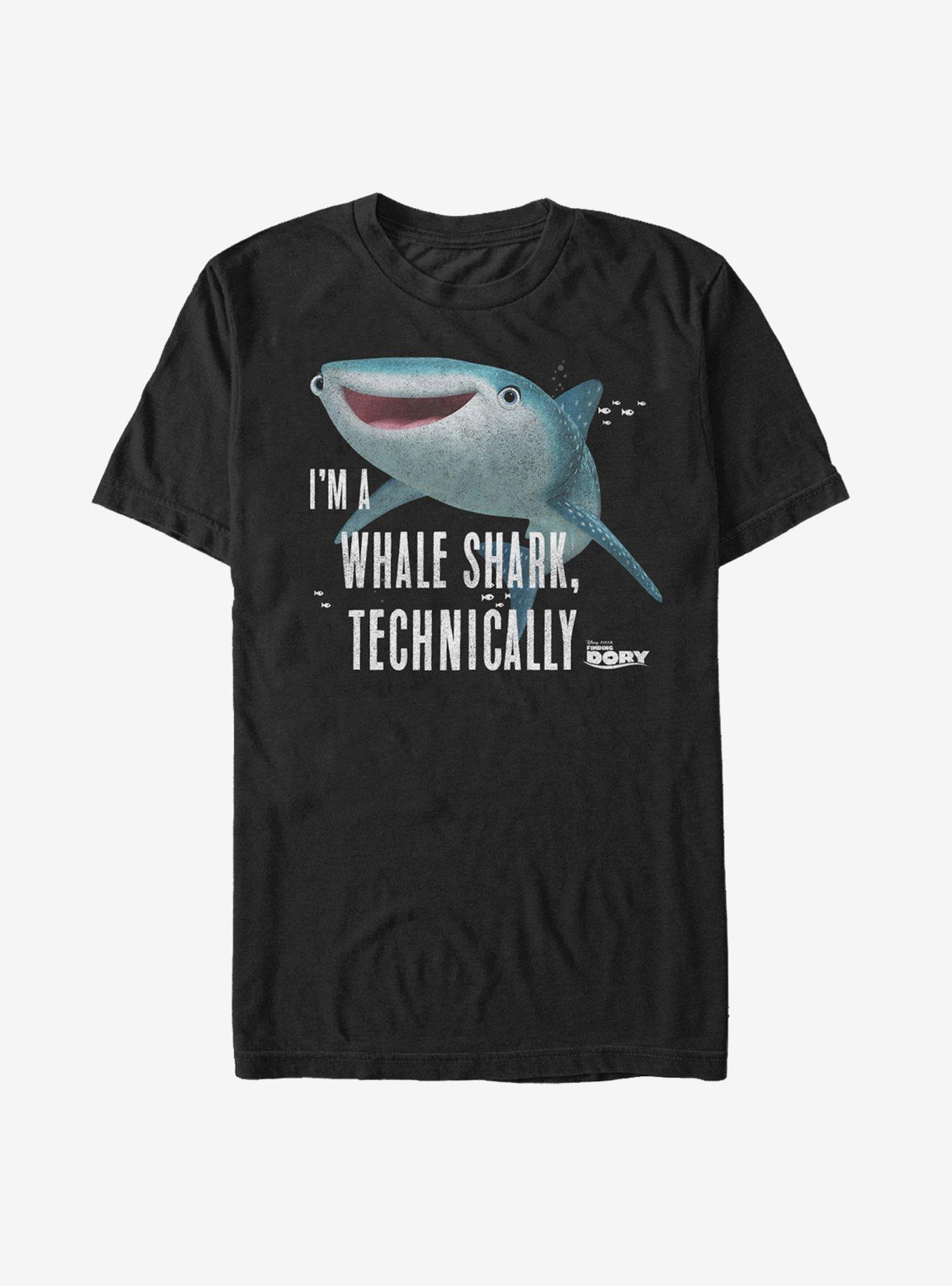 Disney Pixar Finding Dory Destiny Whale Shark T-Shirt, BLACK, hi-res