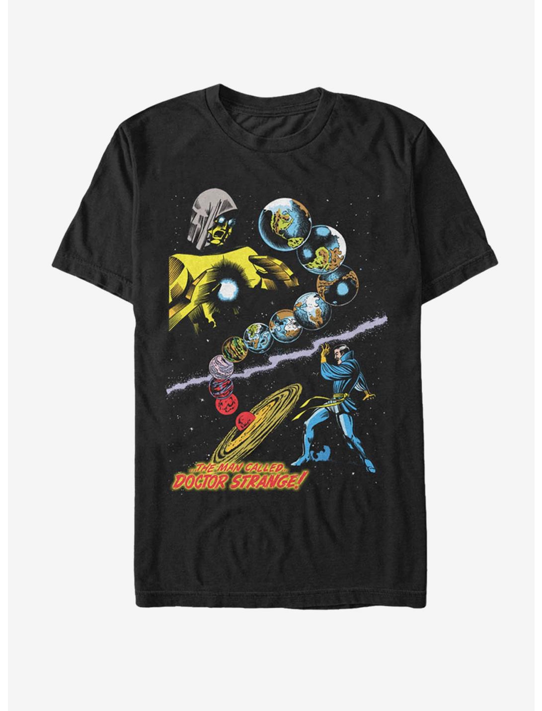 Marvel Doctor Strange Worlds T-Shirt, BLACK, hi-res