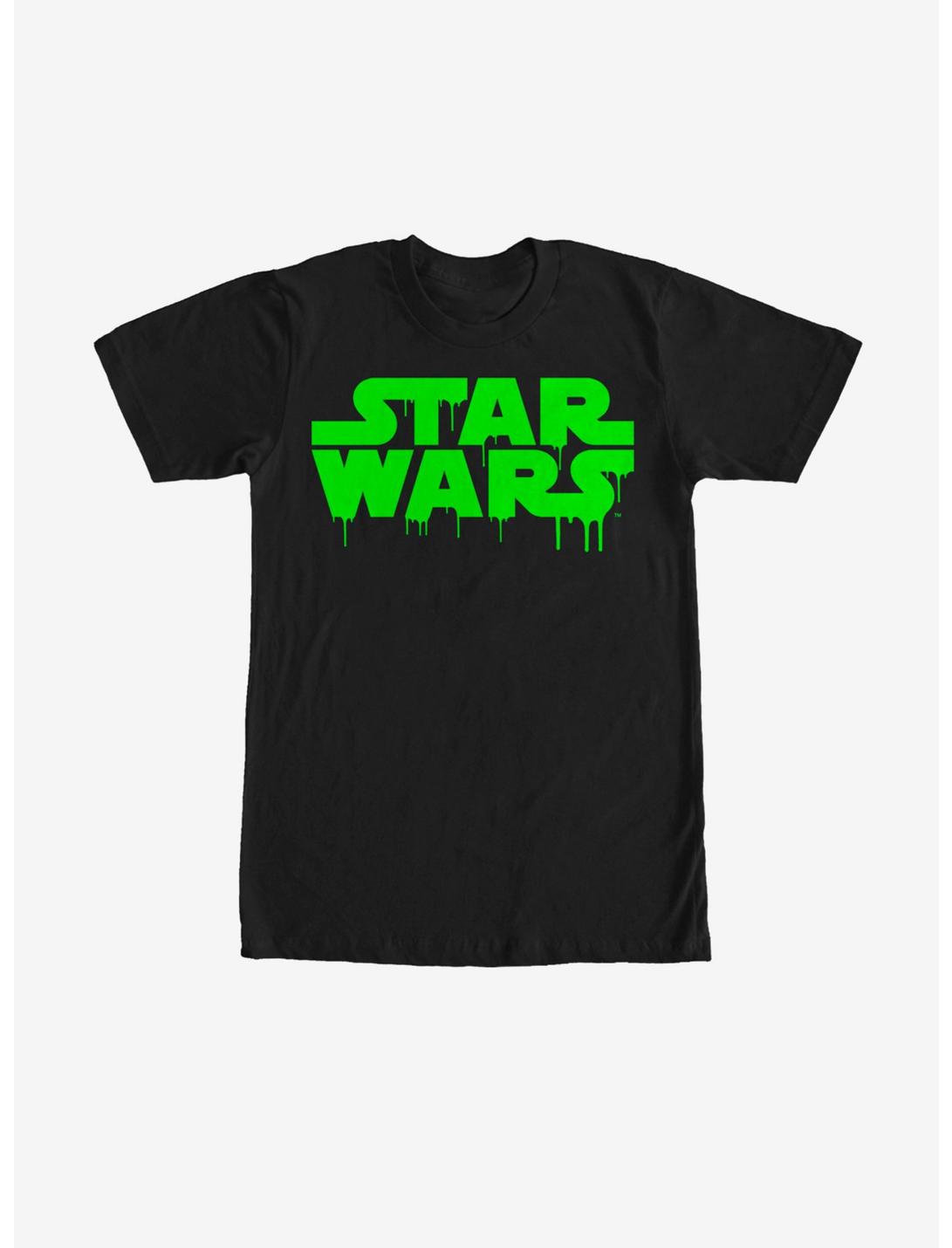 Star Wars Dripping Halloween Logo T-Shirt, BLACK, hi-res