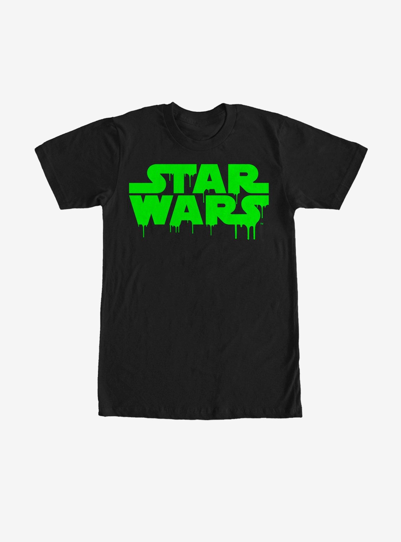 Star Wars Dripping Halloween Logo T-Shirt, BLACK, hi-res