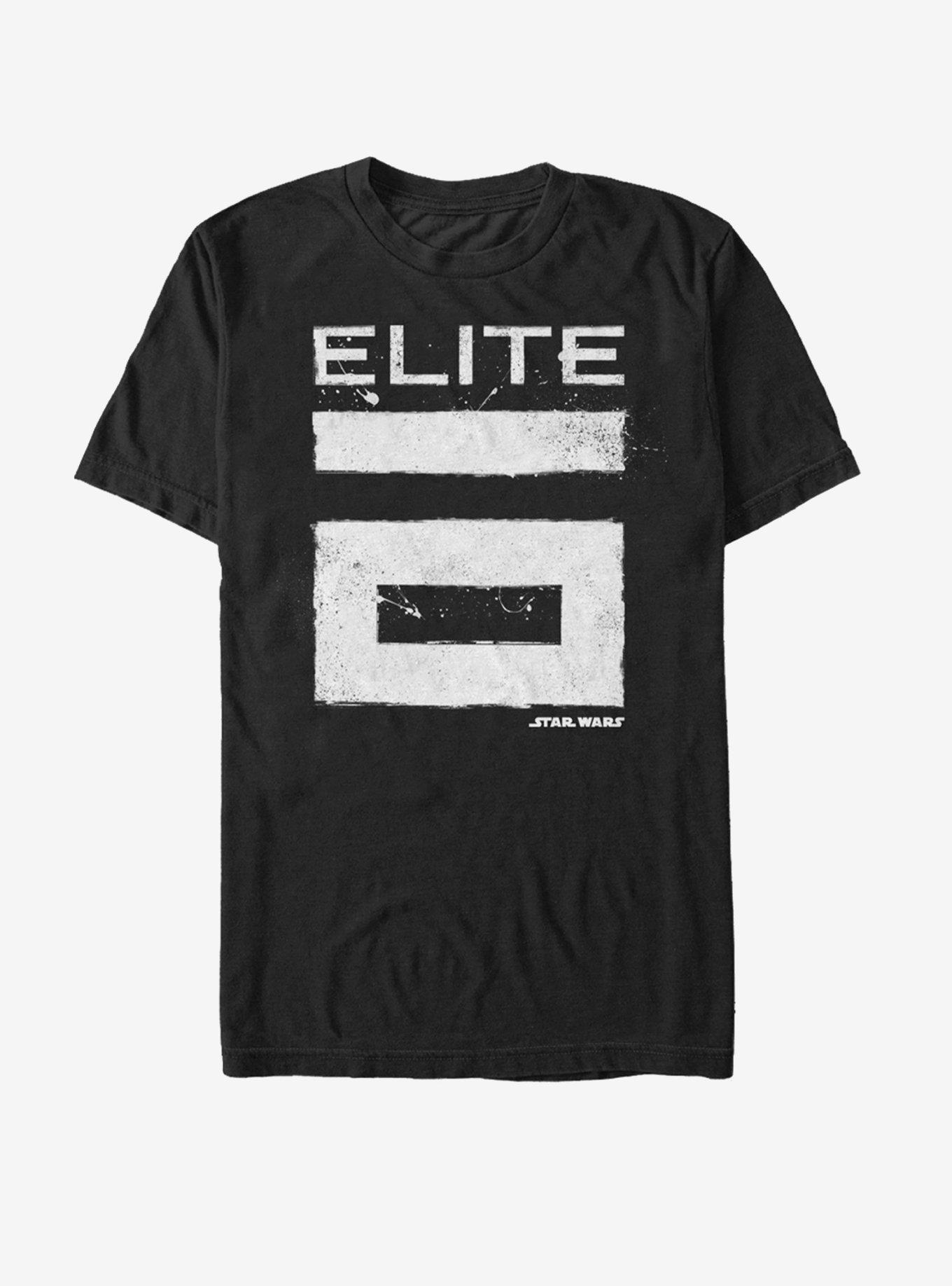 Star Wars Elite Symbol Paint Splatter T-Shirt, BLACK, hi-res