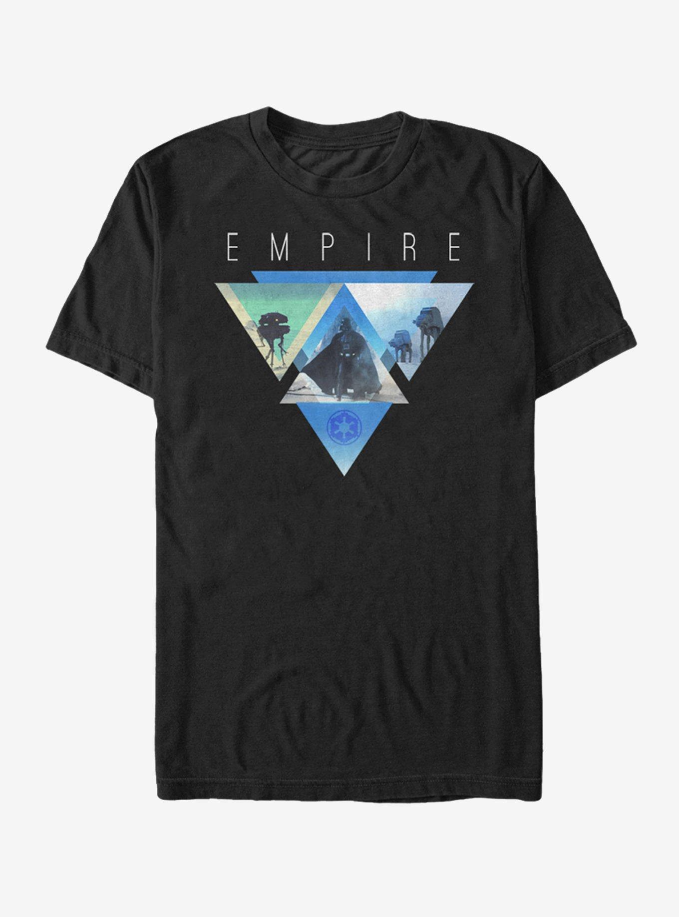 Star Wars Empire Triangle T-Shirt, BLACK, hi-res