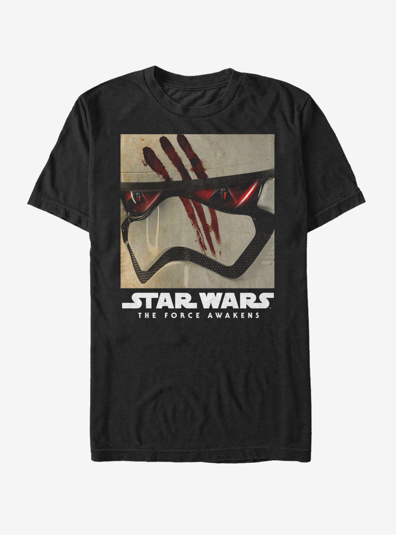 Star Wars Finn Stormtrooper Helmet T-Shirt, BLACK, hi-res