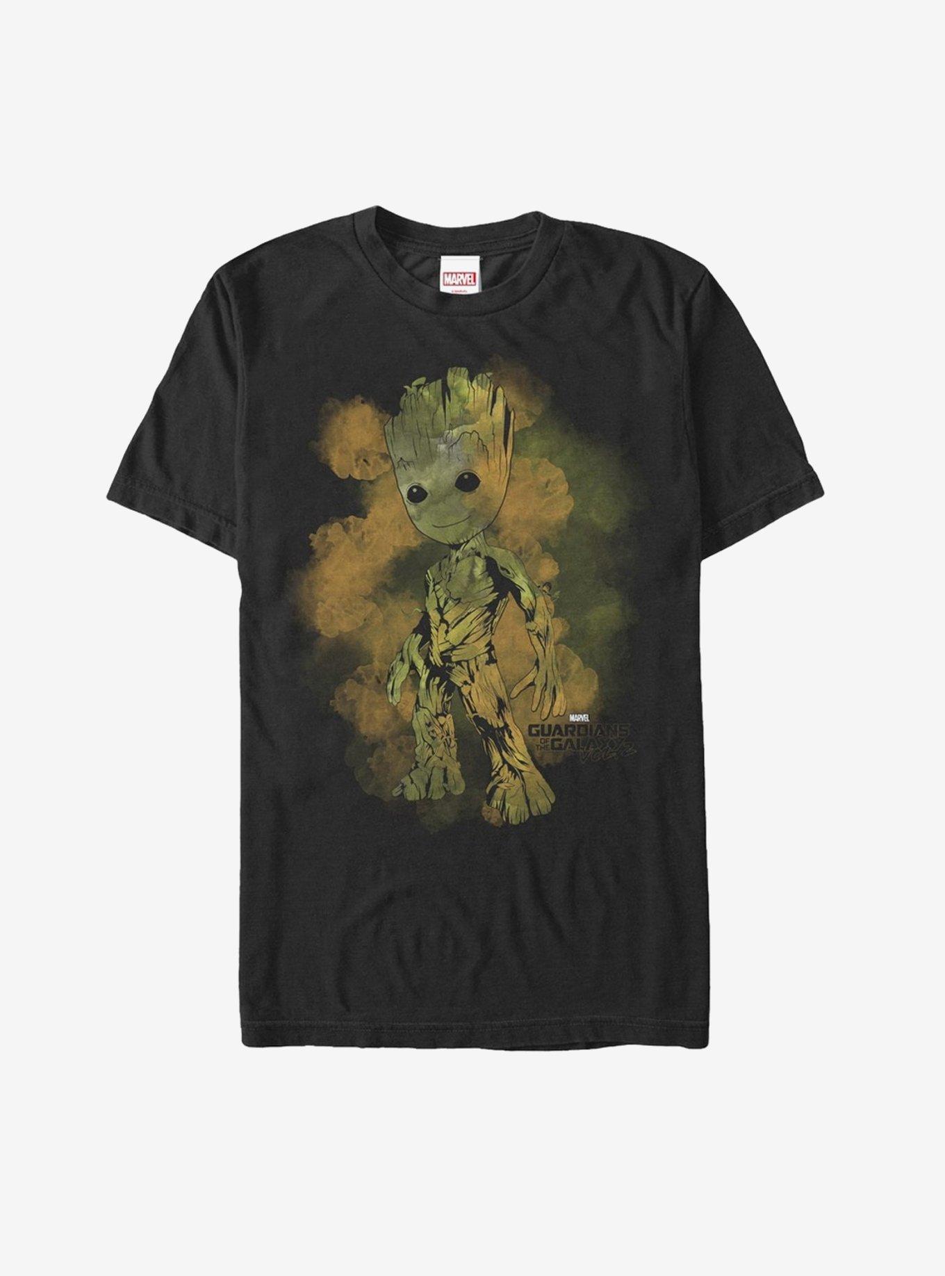 Marvel Guardians of Galaxy Vol. 2 Groot Smudge  T-Shirt, , hi-res