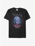 Marvel Guardians of the Galaxy Vol. 2 Nebula Scowl T-Shirt, BLACK, hi-res