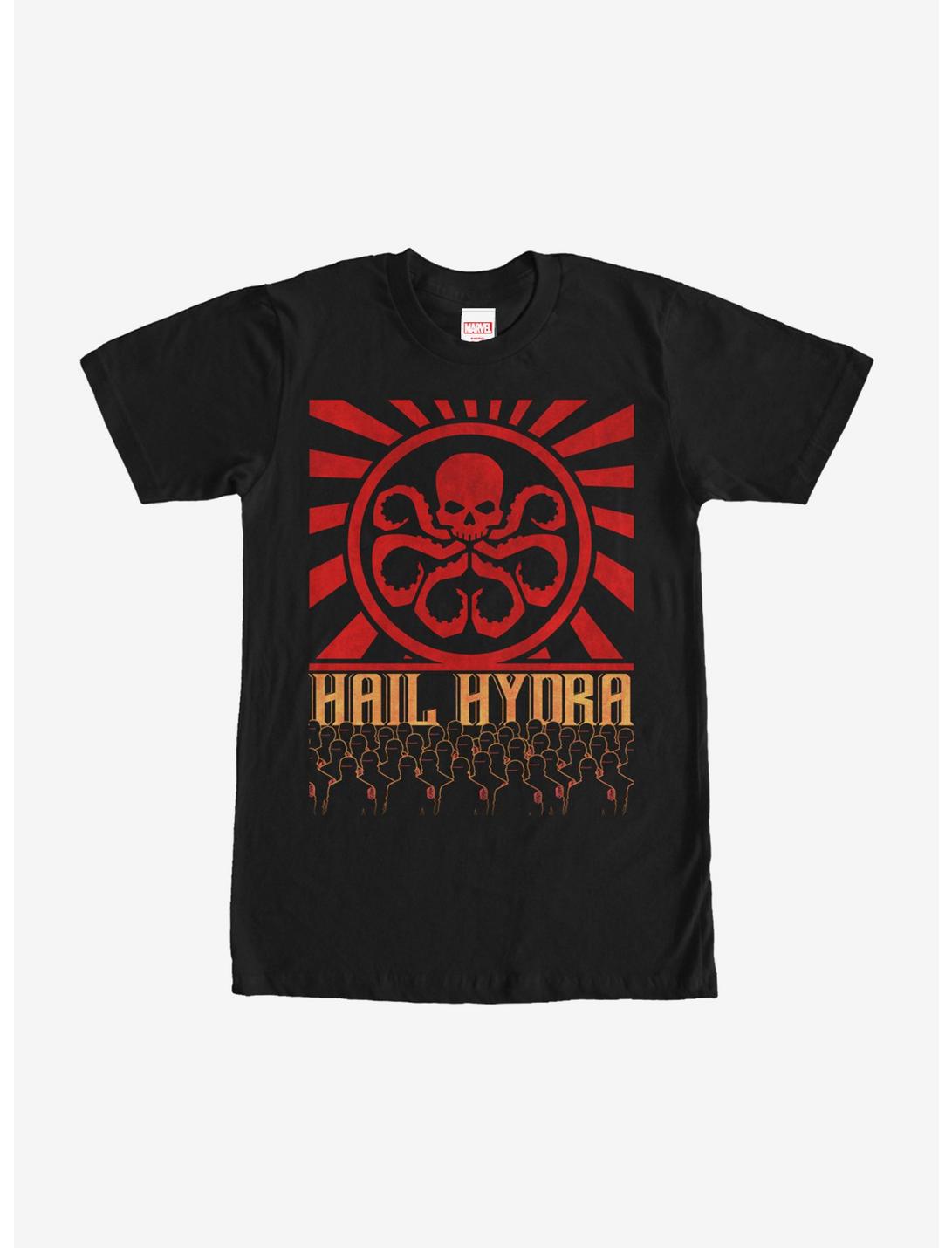 Marvel Hail Hydra Army T-Shirt, BLACK, hi-res