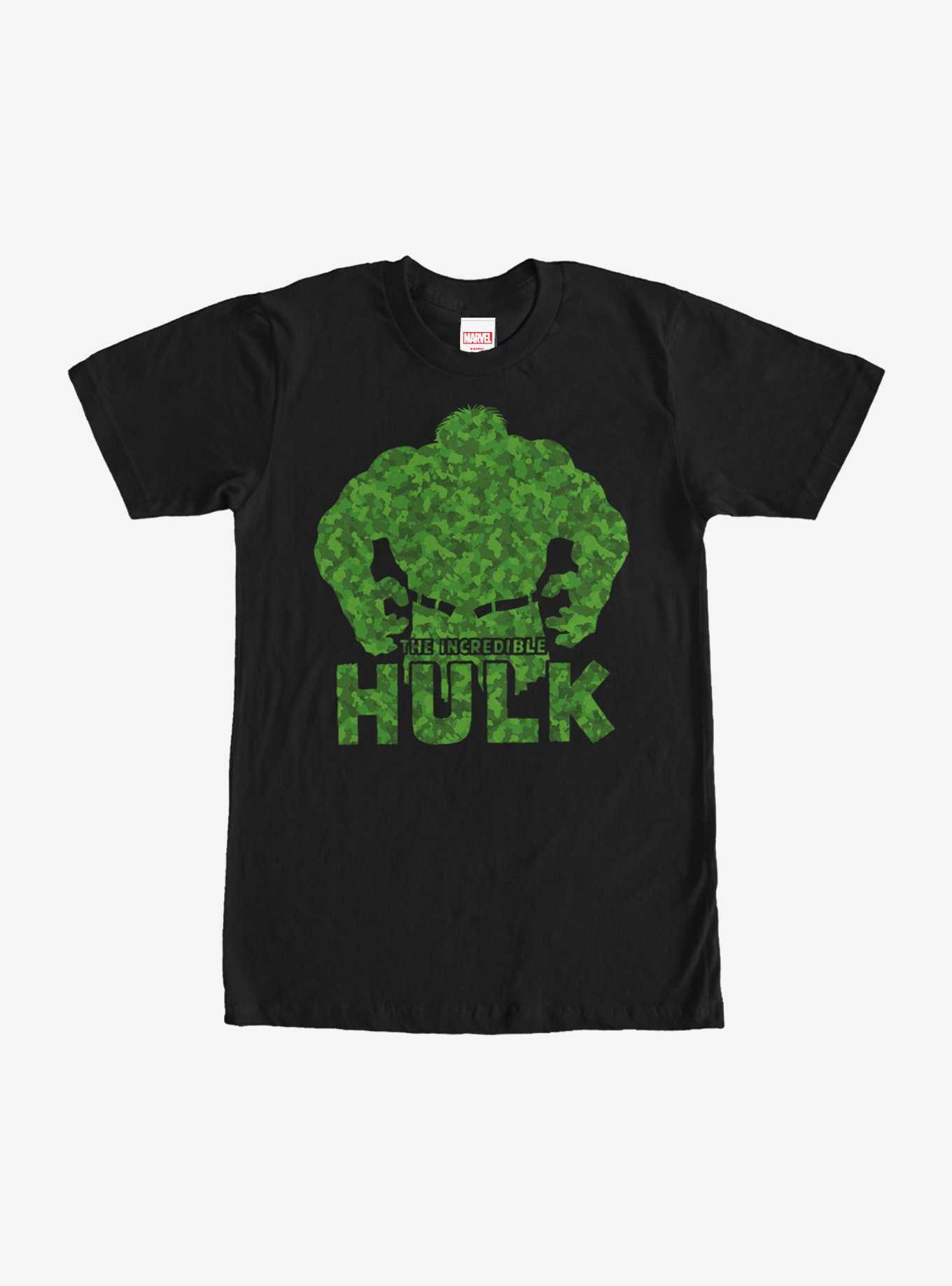 Marvel Hulk Camo Print T-Shirt, , hi-res