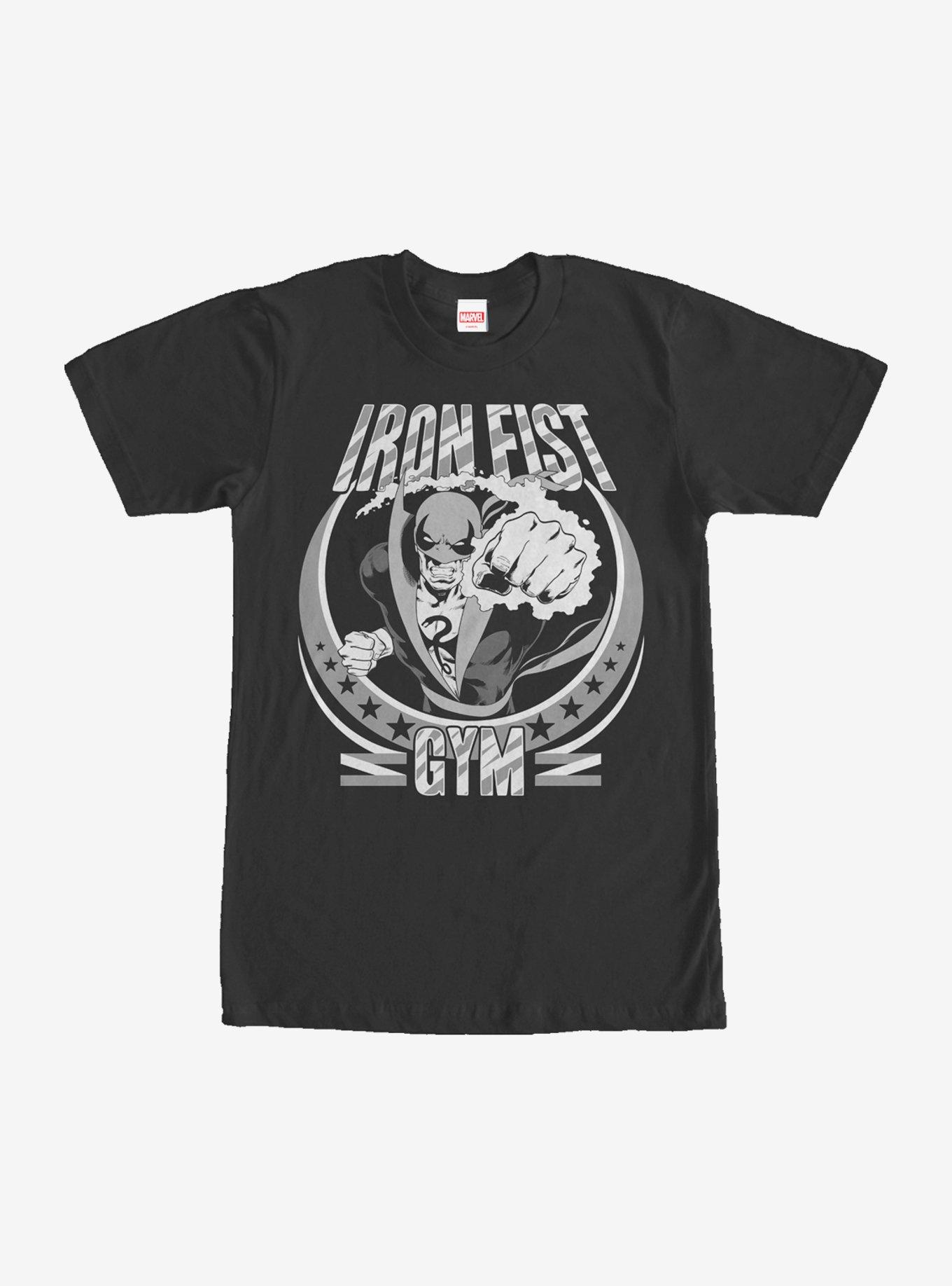 Marvel Iron Fist Gym T-Shirt, BLACK, hi-res